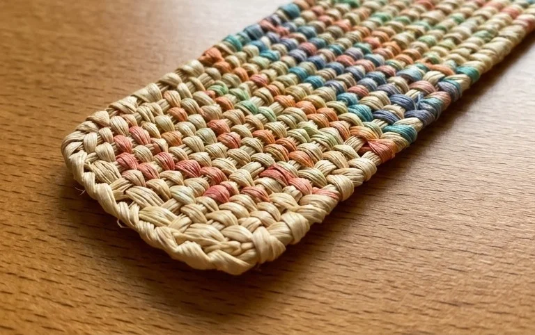 Straw Weaving (Weaving on Drinking Straws)