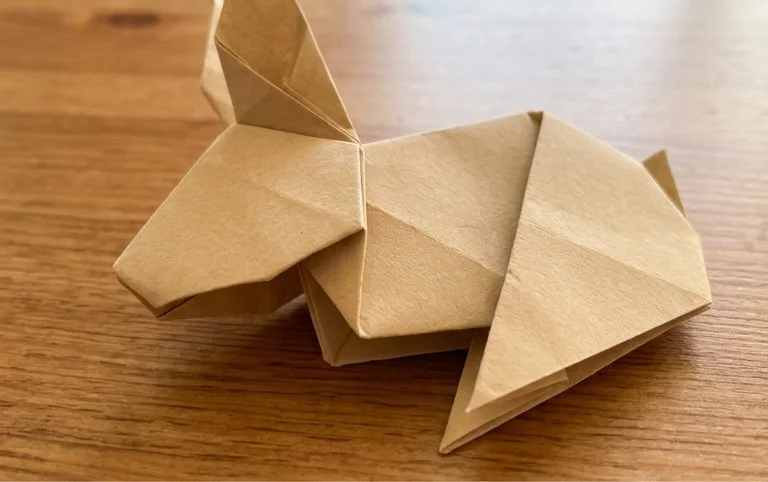 DIY woodland animals origami bookmarks {print + fold}